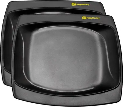 Produktbild von RidgeMonkey DLX Large Plate Twin Pack