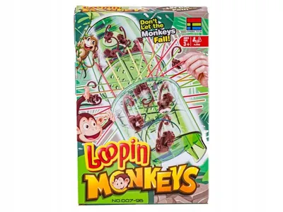 Obrázek produktu pro Dovednostní hra typu Bierki, Loopin Monkeys, SPA
