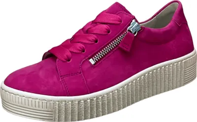 Zdjęcie produktu dla Gabor damskie sznurowane buty niskie Różowy, Kolor:czerwony, Rozmiar UK:3