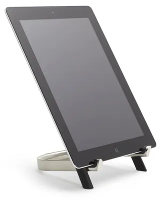 Zdjęcie produktu dla Uchwyt na tablet Umbra Udock, uchwyt na tablet, stojak na tablet, silikonowy, czarny, 16 cm, 330110-047
