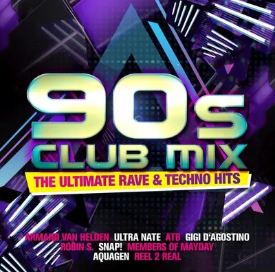 Obrázok produktu pre - 90s Club Mix: The Ultimative Rave - - (CD / #)