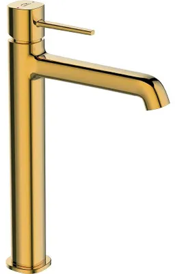 Produktbild von Waschtischarmatur hoch gebürstetes Gold