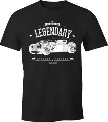 Produktbild von Herren T-Shirt, Hot Rod Retro Auto Car Oldschool Rockabilly, Fun-Shirt Moonworks 5XL
