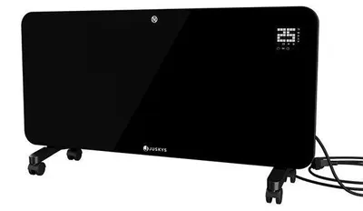 Obrázek produktu pro Elektrická skleněná topná deska 2000W černá - WiFi, LED, IP