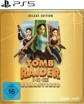 Produktbild von Tomb Raider 1-3 [Remastered Limited Steelbook Deluxe Edition] (PS5)