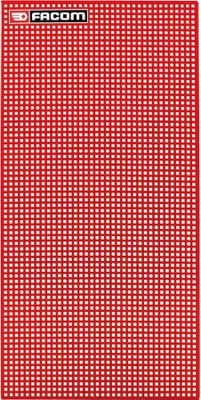 Image de Facom Lochtafel rot 444x888mm