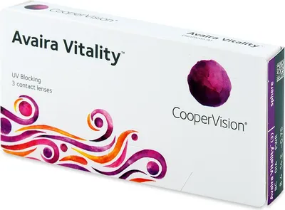 Zdjęcie produktu dla Avaira Vitality (3 soczewki) Moc: -5.25, (BC): 8.40, DIA: 14.20