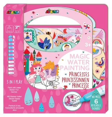 Image de Peinture à l'eau magique Avenir-Princesses