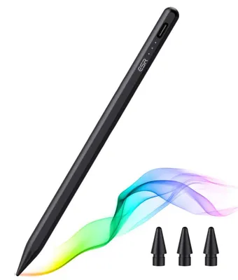 Zdjęcie produktu dla ESR Stylus Pen (6C00107) rysik dotykowy do Bluetooth, USB-C, - czarny