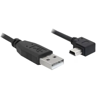 Produktbild von Delock - USB-Kabel - USB (M) zu Mini-USB, Typ B (M) - 1 m - rechts-gewinkelter Stecker
