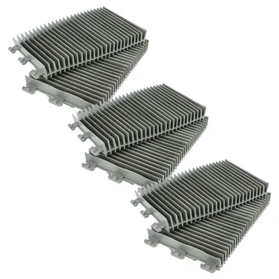 Produktbild von vhbw 6x Bürste Ersatz für Zodiac R06388800 für Poolroboter, Poolsauger - Aus PVC, 21 x 12,5 x 2,4 cm