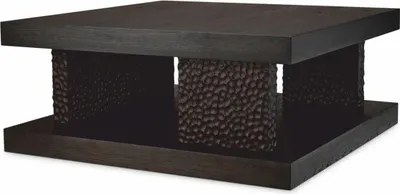 Produktbild von Casa Padrino Luxus Couchtisch Schwarz 100 cm - Hotel & Wohnzimmer Möbel