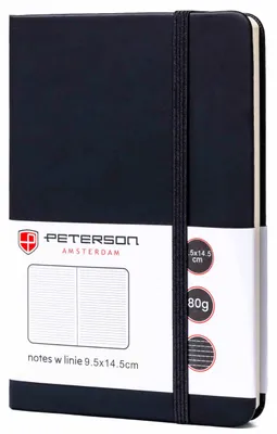 Image de Peterson Notes avec stylo Intranought noir Taille unique