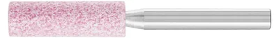 Produktbild von Pferd Schleifstift Körnung 46EK 10 x Höhe 32mm Schaft-Durchmesser 6mm Zylinderform Härte 0 rosa (AR) - 31120274