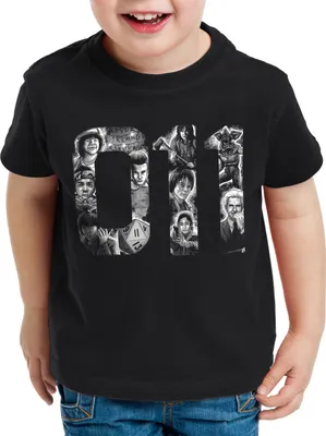 Produktbild von style3 Eleven 11 Kinder T-Shirt demogorgon elfie dustin