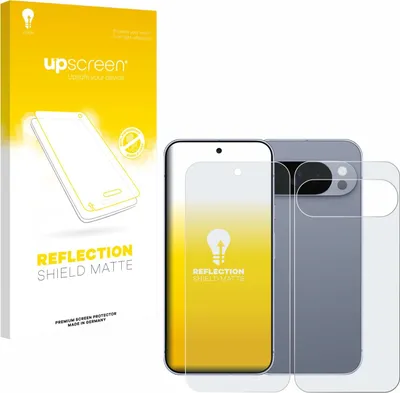 Produktbild von upscreen Schutzfolie für Google Pixel 10 Pro (Display+Rückseite) Displayschutz Displayschutzfolie Folie Matt Entspiegelungsfolie