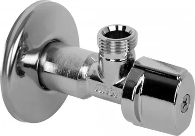 Immagine prodotto di Valvola angolare ARCO senza dado A-80 1/2 "x3/8", anticalc, cromo