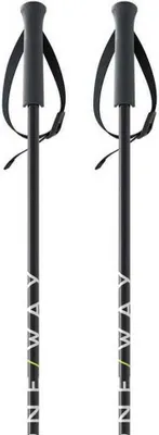 Produktbild von One Way Junior Poles Yellow/Black 85 cm Ski-Stöcke