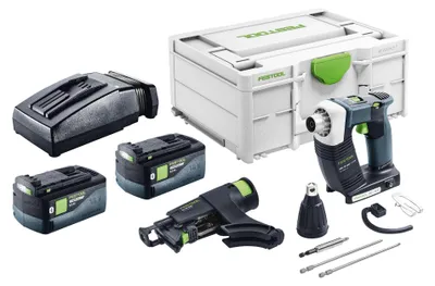 Produktbild von Festool DWC 18-4500 Basic Akku Bauschrauber 18 V 14 Nm Brushless + 2x Akku 5,0 Ah + Ladegerät + Systainer