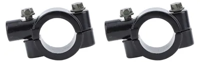 Obrázok produktu pre 2 ks 25 mm držiak zrkadla na riadidlá motocykla, univerzálny adaptér pre motorky, ATV, skútre, projektové bicykle, čierny M8