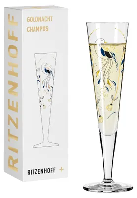 Obrázek produktu pro Šampaňská sklenice Ritzenhoff Goldnacht #43