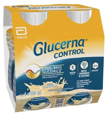 Produktbild von GLUCERNA CONTROL, 4 x 220 ml