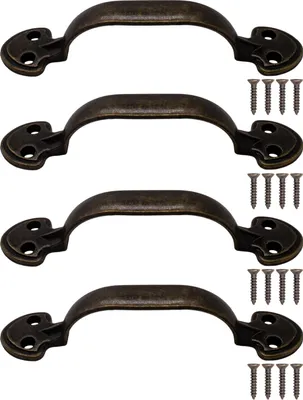 Produktbild von Antike Möbelgriffe - Bronze Design - 4 Stück - 115 x 24 mm