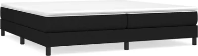 Produktbild von vidaXL Boxspringbett mit Matratze Schwarz 200x200 cm Stoff