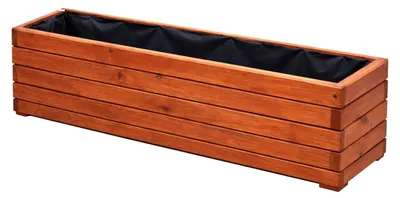 Produktbild von Holz-Pflanzkasten für Garten und Terrasse