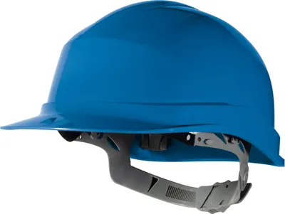 Zdjęcie produktu dla Delta Plus ZIRCON1, polipropylen (PP), niebieski, uniseks, obwód głowy 53-62 cm, przeznaczony do: konserwacji urządzeń, szlifowania, prac przy maszynach, lakierowania, spawania, zakres temperatur: -10 °C
