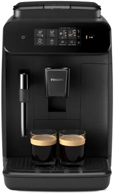 Produktbild von Philips 800 series Series 800 EP0820/00 Kaffeevollautomat, Espressomaschine, 1,8 l, Gemahlener Kaffee, Eingebautes Mahlwerk, 1500 W, Schwarz