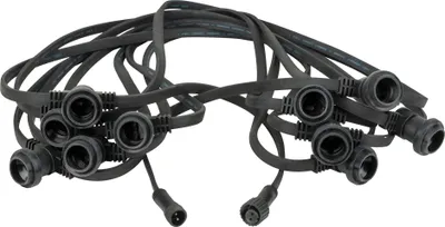 Produktbild von Showgear Festoon Light E27 100 cm Abstand - schwarz - 20 m
