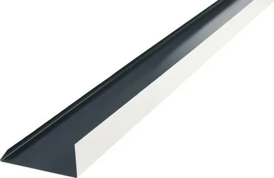 Obrázek produktu pro Závětrná lišta základní PRECIT pro plechovou krytinu 2000 x 100 mm, 7016 antracitová šedá