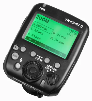 Obrázek produktu pro Speedlite vysílač - E-TTL II - Pro Canon - Bezdrátový - 15 kanálů - Dálkové ovládání