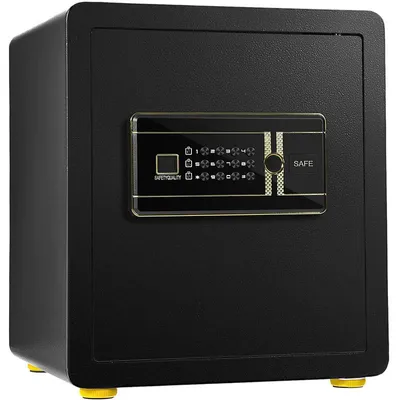 Obrázek produktu pro Trezor s duálním alarmem EL10002, 31 x 36 x 41 cm, černý