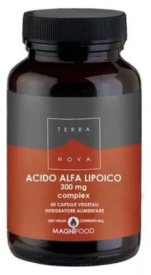 Immagine prodotto di Terranova Acido Alfa Lipoico 300Mg Complex 50 Capsule