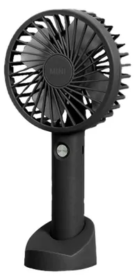 Produktbild von Tragbarer, akkubetriebener Tischventilator mit USB-Anschluss und Ständer