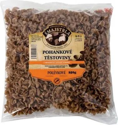 Obrázek produktu pro Pohankové těstoviny - polévkové 250 g ŠMAJSTRLA