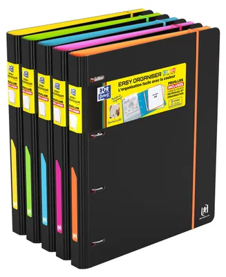 Produktbild von OXFORD Easy Organiser Ringordner, Rücken 30 mm, Einband aus geschäumtem Polyprop