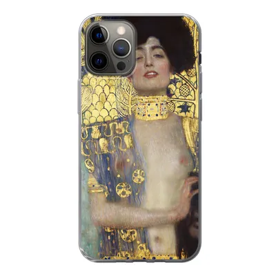 Produktbild von MuchoWow® Handyhülle Schutzhülle Hülle für iPhone 12 Pro Judith - Gustav Klimt Silikon Softcase Handy Hülle - Abdeckung