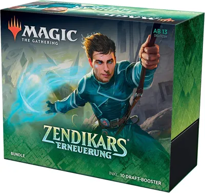 Produktbild von Magic: The Gathering Zendikars Erneuerung Bundle 10 Boosterpackungen Deutsch