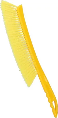 Obrázek produktu pro Včelařský kartáč, typ „koňský ocas“, žlutý, 20 cm