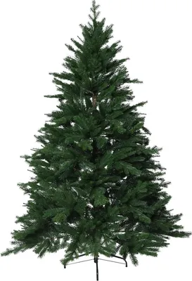 Produktbild von aplanta Künstlicher Weihnachtsbaum - Gabriel | 300 cm, für drinnen, Kunstbaum, wie echt, Allergiker geeignet, pflanzliche Dekoration Praxis, Office & Wohnzimmer