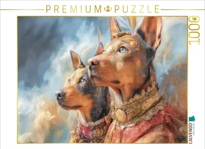 Produktbild von CALVENDO Puzzle Punkerhunde | 1000 Teile Lege-Größe 64x48cm Foto-Puzzle für glückliche Stunden