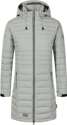 Produktbild von Blue Wave Damen Steppmantel Ilona - Steppjacke Mantel gesteppt in Seagrass Größe 48