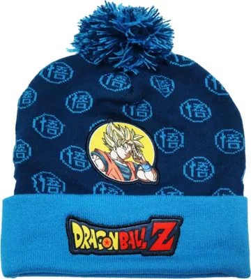 Produktbild von Anime Dragon Ball Z Kinder Wintermütze Bommelmütze – Bunt / 54