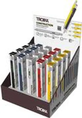 Produktbild von TROIKA Thekendisplay 20xCONSTRUCTION multitasking pen