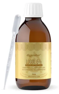 Lugol-Lösung 5% 250 ml mit Dosierpipette
