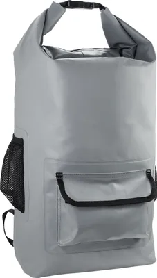 Produktbild von Wasserdichter Rucksack 22 L grau - Rolltop, robust, Outdoor, Drybag, Gearbag 22