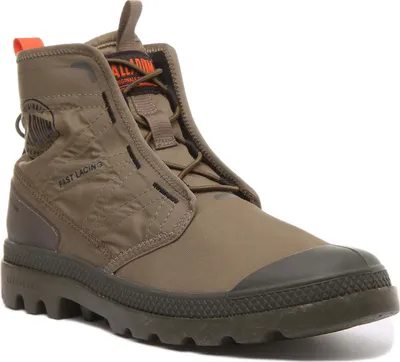 Produktbild von Palladium Pampa Travel Lite Schnürung Nylon Stiefelette Grün – undefined / Grün